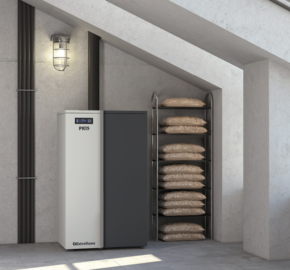 p15 caldaie a pellet